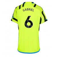 Arsenal Gabriel Magalhaes #6 Gostujuci Dres za Ženska 2023-24 Kratak Rukav